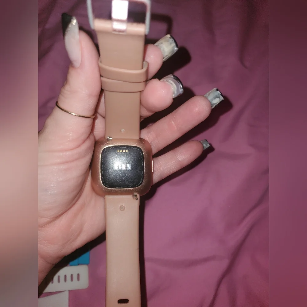 Fitbit Versa 2 with accessories